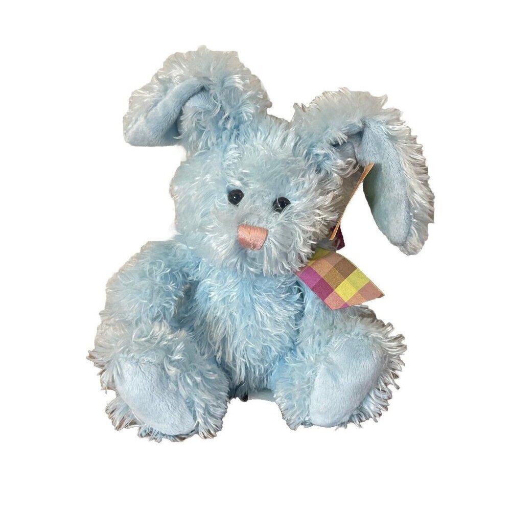E&J CLASSIC BUNNY PLUSH Blue RABBIT EASTER Bow Floppy Ears Tags Target 2005